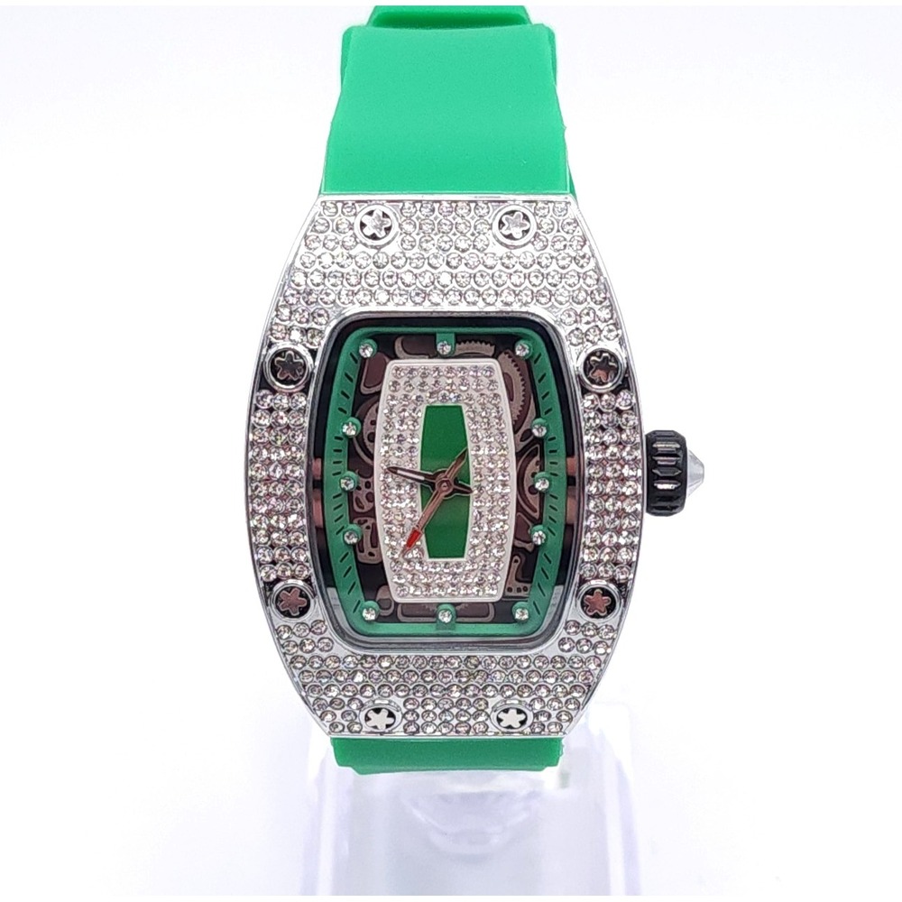 BIBI RIC006S8 Green Crystal Watch